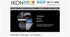 Desktop Screenshot of ikonoffice.co.za