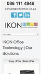 Mobile Screenshot of ikonoffice.co.za
