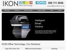 Tablet Screenshot of ikonoffice.co.za